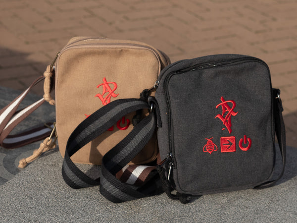 Artist Anon Brighton - Artist Anon Brighton Mini Messenger Bag Embroidered