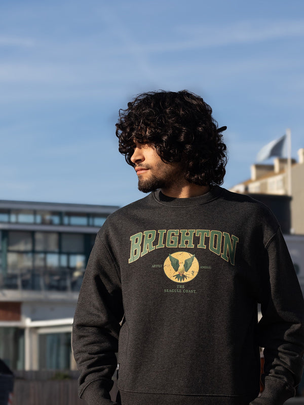 Artist Anon Brighton The Seagull Sweatshirt 2.0 - Sweatshirt - oversized, Unisex, Vintage