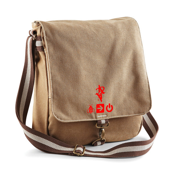 Artist Anon Brighton - Artist Anon Brighton Small Messenger Bag -