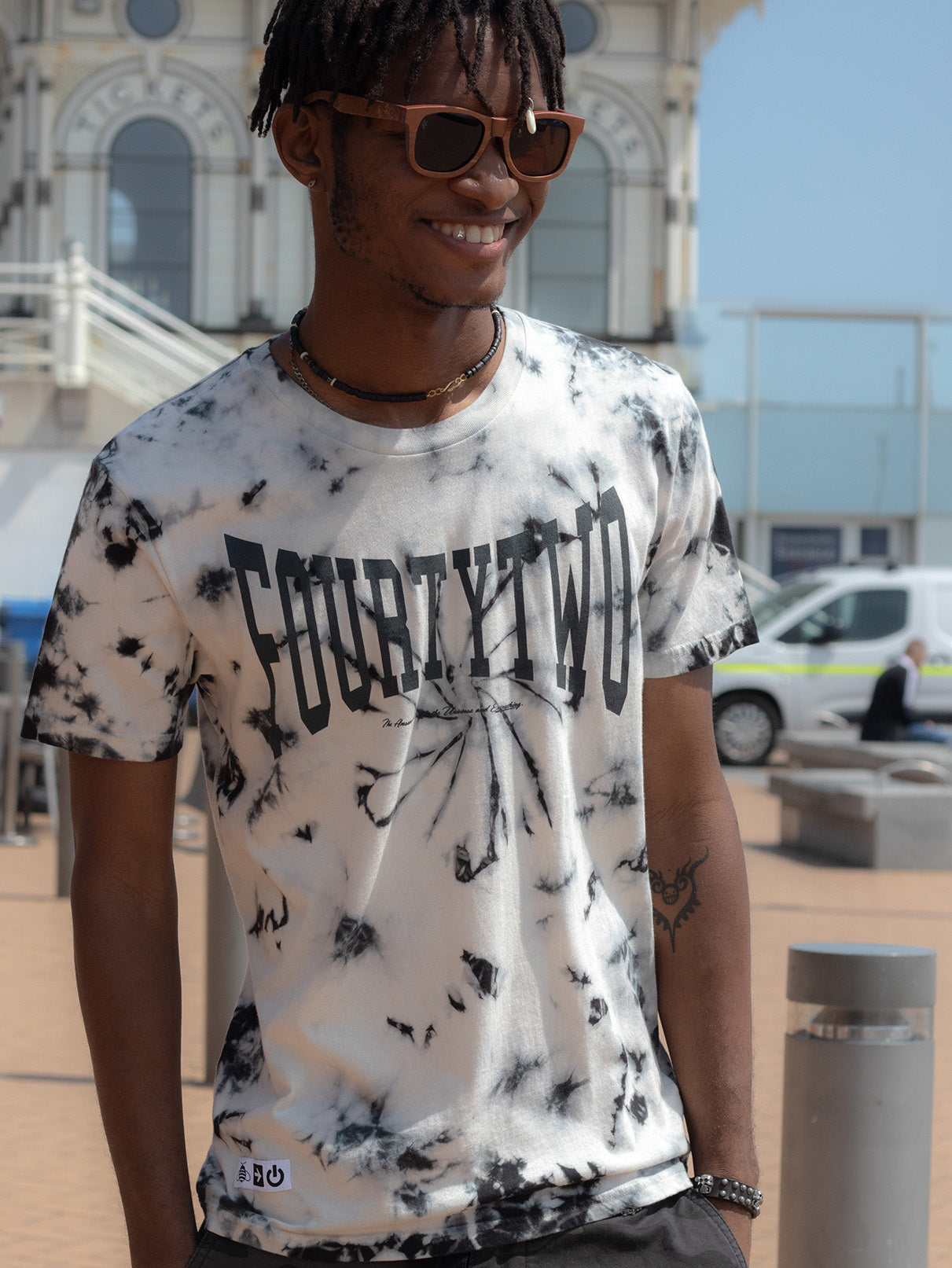 Artist Anon Brighton 42 T-shirt By Artist Anon