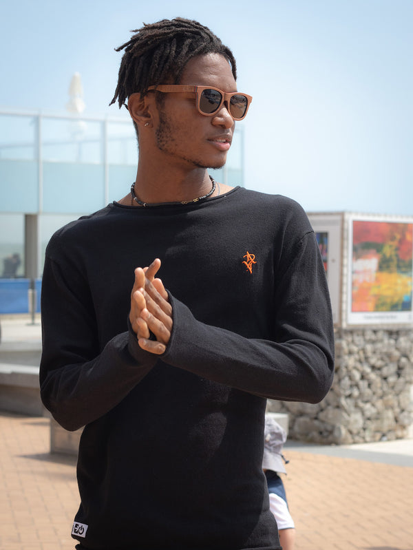Artist Anon Brighton - Light Weight Eco Sweater - Sweatshirt - Classic, Crest Collection, Men's, Sweatshirt, Unisex