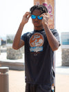 Artist Anon Brighton - Fish And Chips - T-Shirt - Men's, Unisex, Vintage