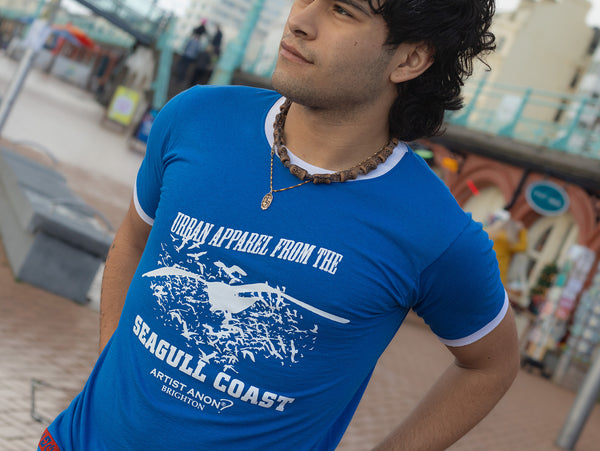 Artist Anon Brighton - Artist Anon Seagull Coast t-shirt - T-Shirt - Classic, Men's, Unisex