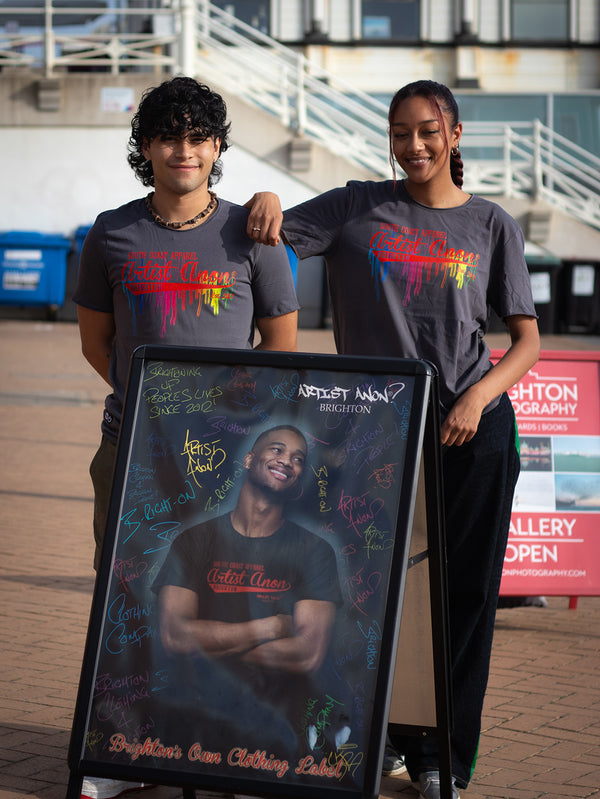 Artist Anon Brighton - Artist Anon So Cal Drip Limited Edition T-shirt - T-Shirt - Limited Edition, Men's, Unisex