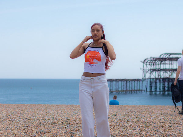 Artist Anon Brighton - Artist Anon Sunshine Vest - T-Shirt - Vest, West Pier, Women's