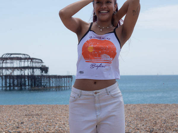 Artist Anon Brighton - Artist Anon Sunshine Vest - T-Shirt - Vest, West Pier, Women's