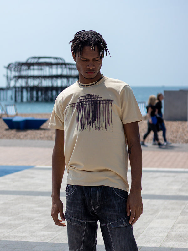 Artist Anon Brighton - 2022 Brighton West Pier T-shirt - T-Shirt - Classic, Men's, Unisex, West Pier