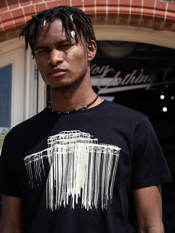 Artist Anon Brighton - 2022 Brighton West Pier T-shirt - T-Shirt - Classic, Men's, Unisex, West Pier