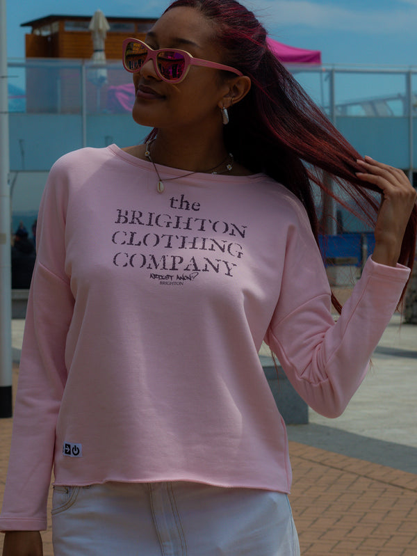 Artist Anon Brighton - Brighton Clothing Company Oversize Sweatshirt - Sweatshirt - Sweatshirt, Women's