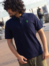 Artist Anon Brighton - Artist Anon Brighton Organic Cotton Crest Polo Shirt - Polo Shirt - Classic, Crest Collection, Embroidered
