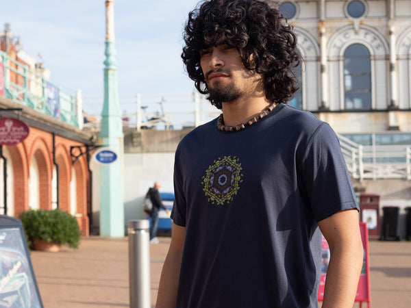 Artist Anon Brighton - Artist Anon Brighton Mandala T-shirt #24 - T-Shirt - Men's, Unisex