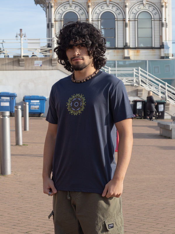 Artist Anon Brighton - Artist Anon Brighton Mandala T-shirt #24 - T-Shirt - Men's, Unisex