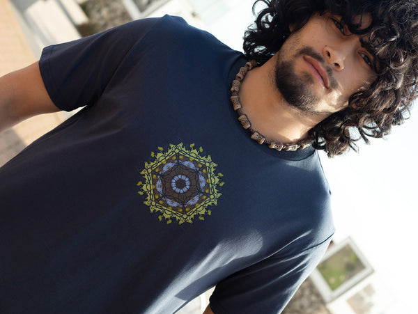 Artist Anon Brighton - Artist Anon Brighton Mandala T-shirt #24 - T-Shirt - Men's, Unisex
