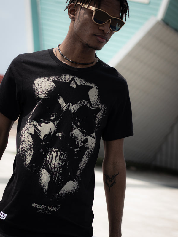 Artist Anon Brighton - 2017 Brighton Skull - T-Shirt - Brighton Skull, Men's, Unisex