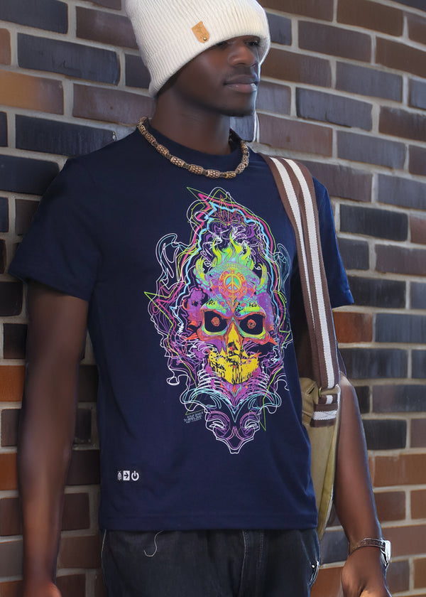 Artist Anon Brighton - 2025 Brighton Skull - T-Shirt - Brighton Skull, Men's, Unisex