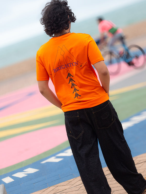 Artist Anon Brighton - Artist Anon Brighton Spine Tattoo T-shirt - T-Shirt - Back Print, Men's, Unisex