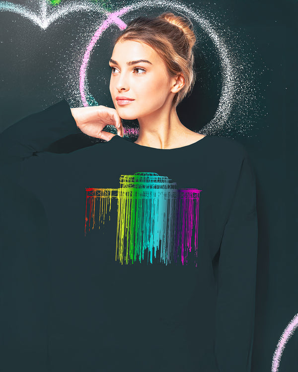 Artist Anon Brighton Brighton Rainbow West Pier Women's Oversized