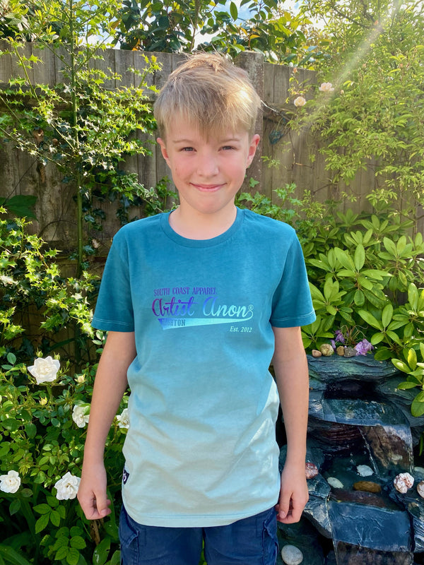 Artist Anon Brighton - Artist Anon Kid's So Cal Dip Dyed T-shirt - T-Shirt - Kid's