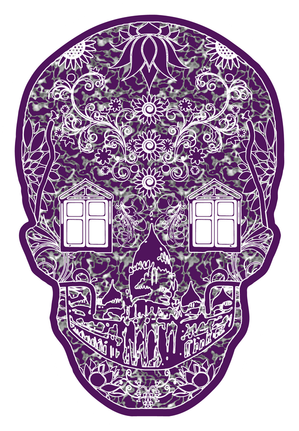 Artist Anon Brighton - 2018 Brighton Skull Sticker - Stickers -