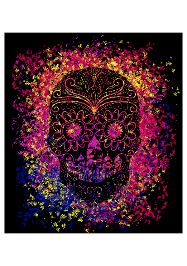 Artist Anon Brighton - 2020 Brighton Skull Sticker - Stickers - 