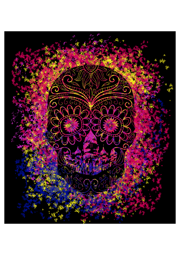 Artist Anon Brighton - 2020 Brighton Skull Sticker - Stickers -