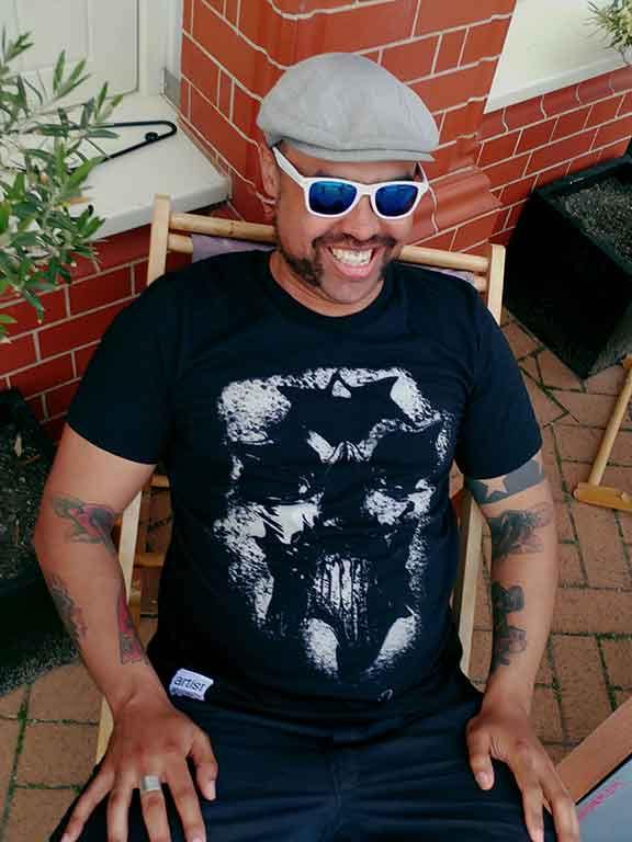 Artist Anon Brighton - 2017 Brighton Skull - T-Shirt - Brighton Skull, Men's, Unisex