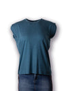 Artist Anon Brighton - Flowy Muscle Tee With Rolled Cuff - T-Shirt - Women's