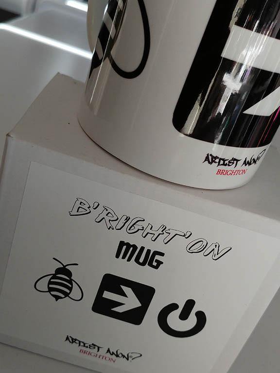 Artist Anon Brighton - B'right'on Mug - Mugs -