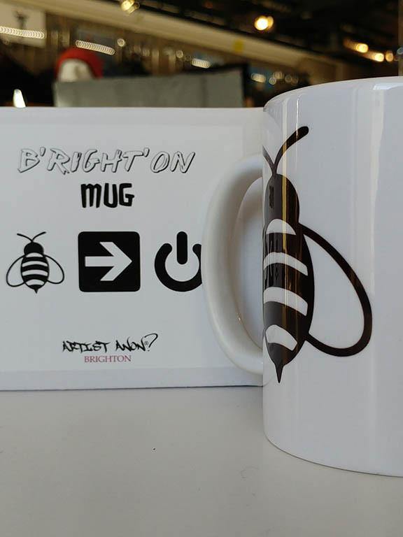 Artist Anon Brighton - B'right'on Mug - Mugs -