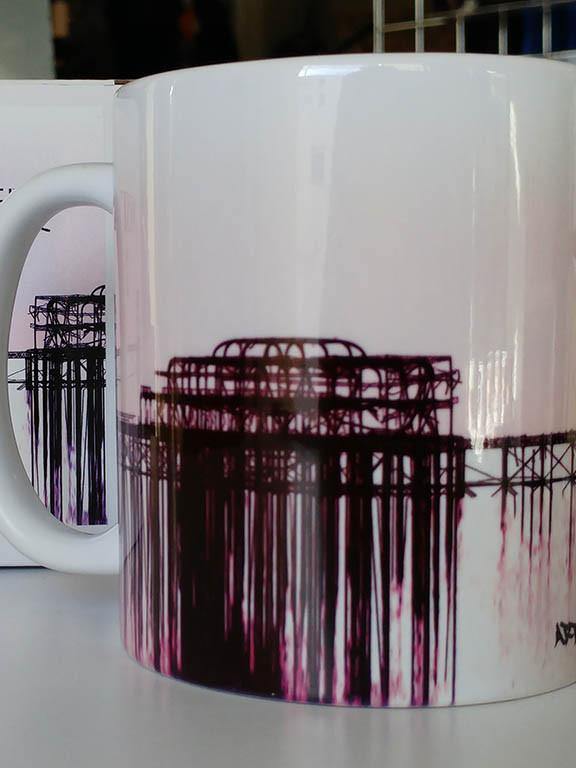 artist-anon - West Pier Mug - Mugs