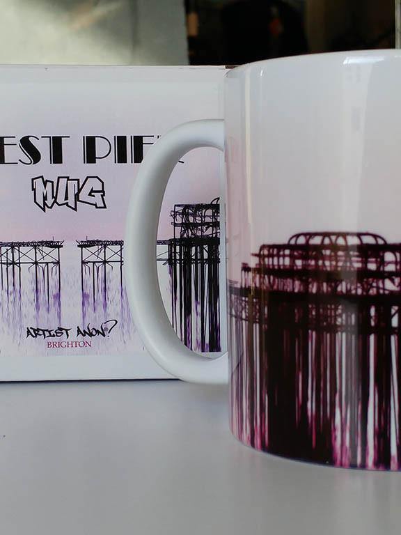 artist-anon - West Pier Mug - Mugs