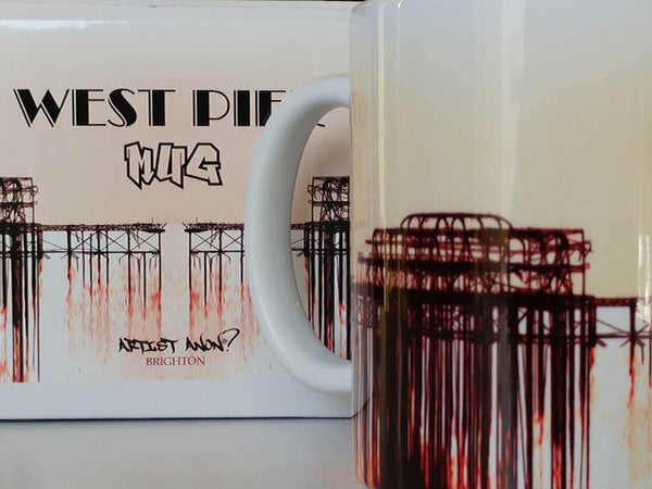 artist-anon - West Pier Mug - Mugs