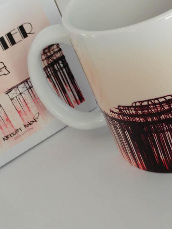 artist-anon - West Pier Mug - Mugs