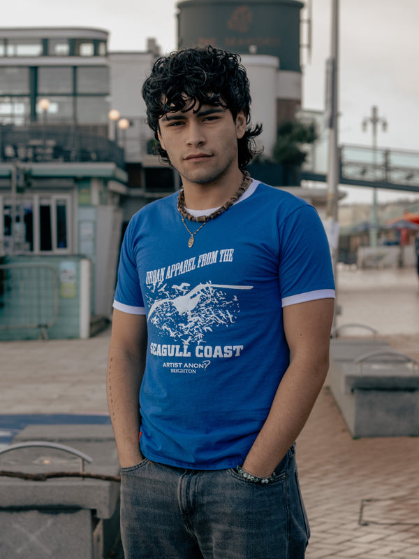 Artist Anon Brighton - Artist Anon Seagull Coast t-shirt - T-Shirt - Classic, Men's, Unisex