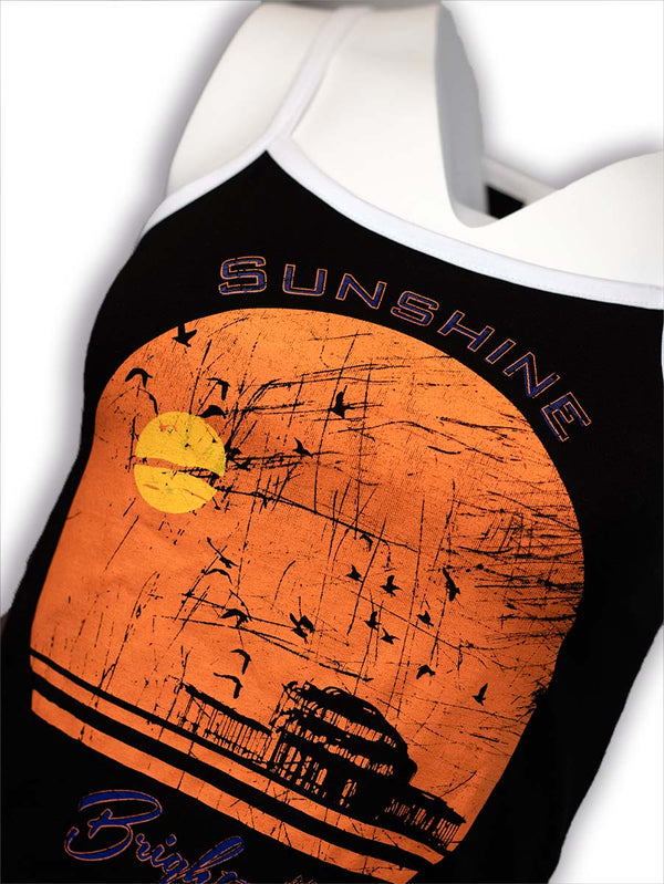 Artist Anon Brighton - Artist Anon Sunshine Vest - T-Shirt - Vest, West Pier, Women's