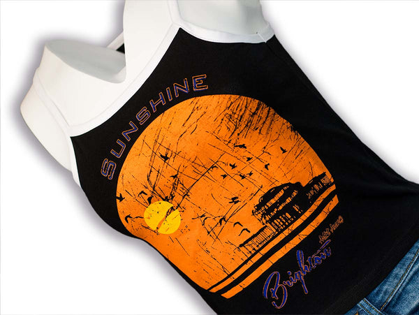 Artist Anon Brighton - Artist Anon Sunshine Vest - T-Shirt - Vest, West Pier, Women's