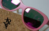 Artist Anon Brighton - Flamingo Bamboo Sunglasses - Sunglasses - Bamboo