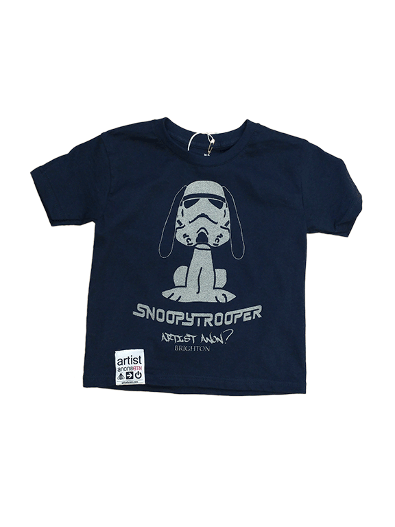 Artist Anon Brighton - Kid's Snoopytrooper t-shirt - T-Shirt - Classic, Fun, Kid's