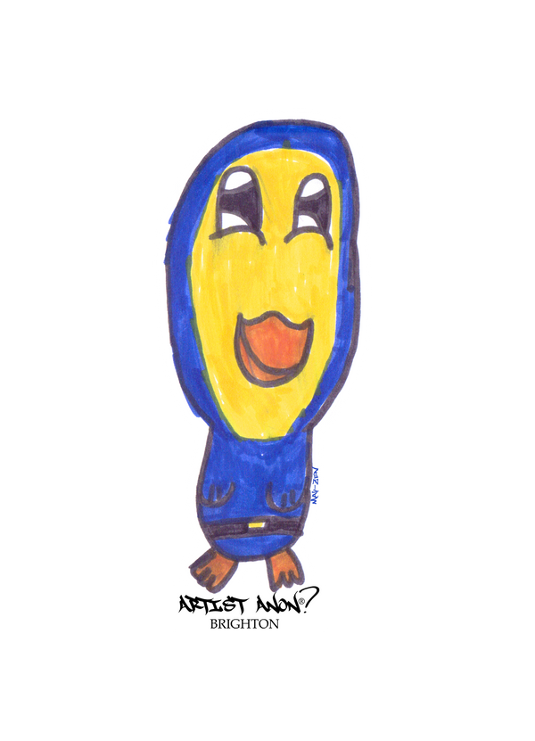 Artist Anon Brighton - Super Squish Sticker - Stickers -