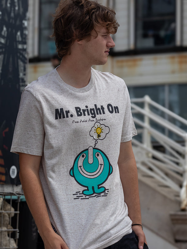 Artist Anon Mr Bright-on t-shirt