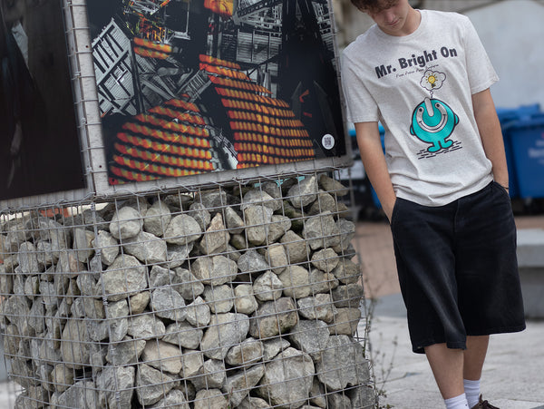 Artist Anon Mr Bright-on t-shirt