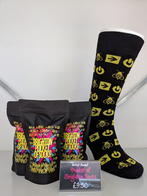 Artist Anon Brighton Pocket Of Socks
