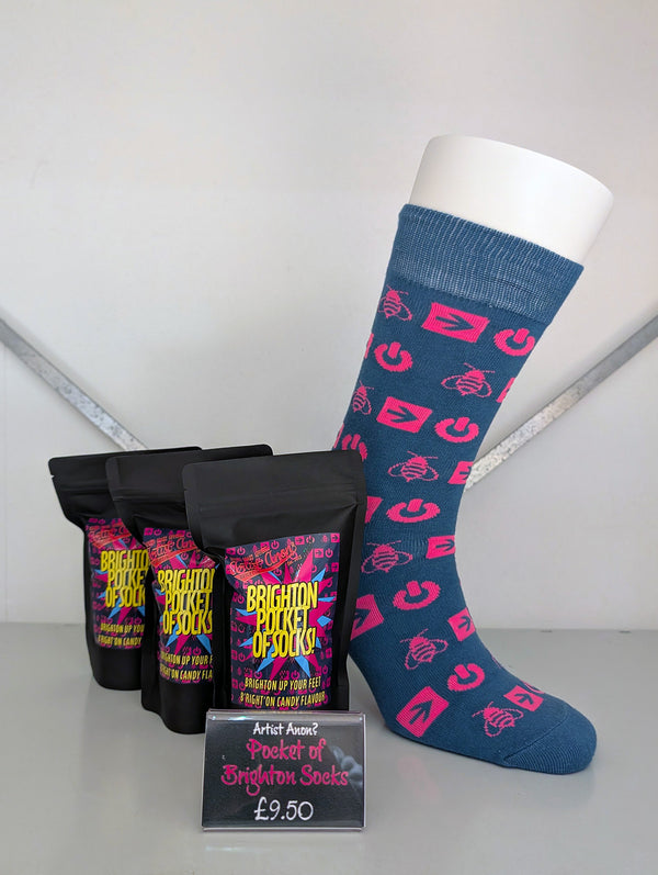 Artist Anon Brighton Pocket Of Socks