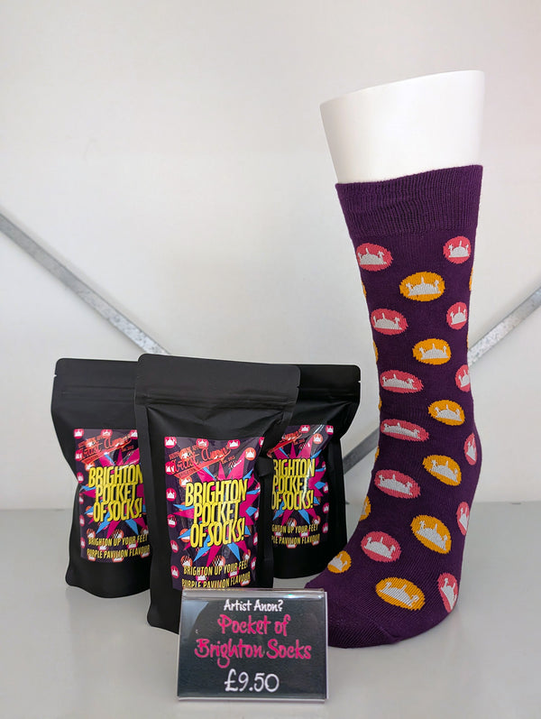 Artist Anon Brighton Pocket Of Socks