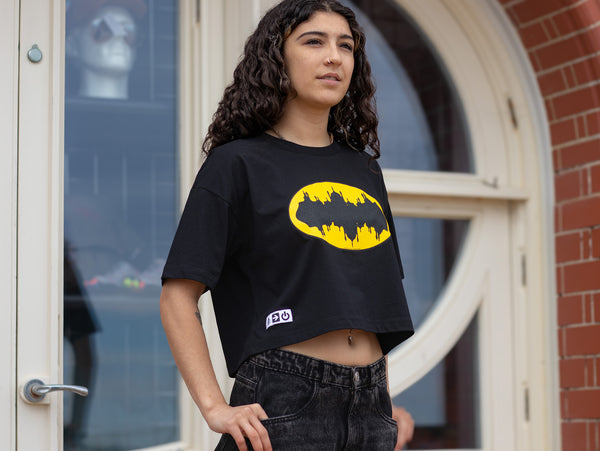 Artist Anon Brighton - PavMan Women's cropped t-shirt - T-Shirt - cropped, t-shirt, Women's