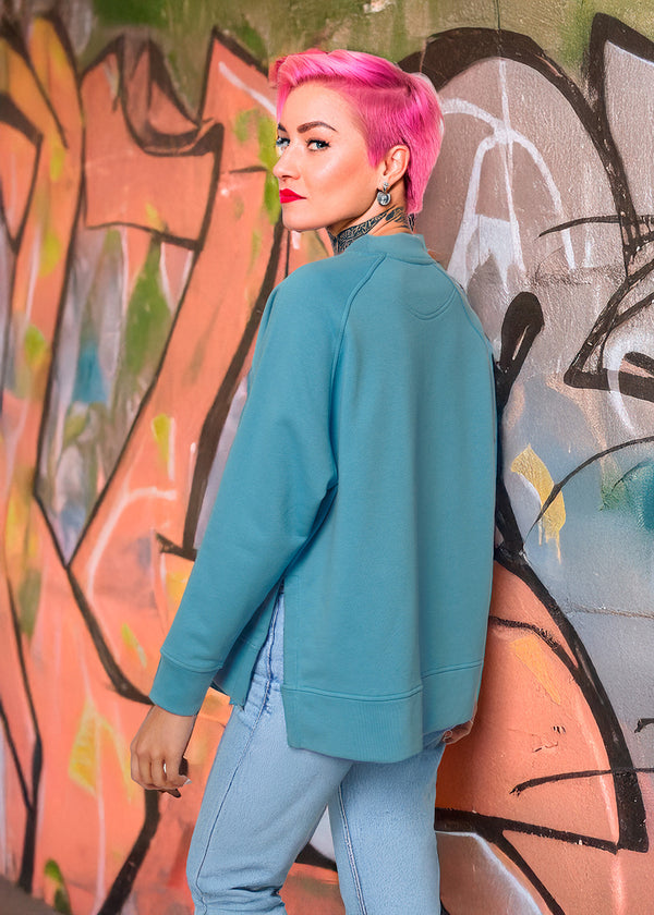 Artist Anon Brighton Oversized Embroidered Sweatshirt