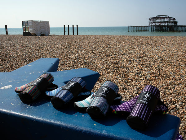 Artist Anon Brighton Pebble Protectors Water Shoes
