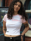 Artist Anon Brighton - Brighton Clothing Company Micro Ribbed Raglan Baby T - T-Shirt - Classic, Crop, Women's