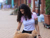 Artist Anon Brighton - Brighton Clothing Company Micro Ribbed Raglan Baby T - T-Shirt - Classic, Crop, Women's