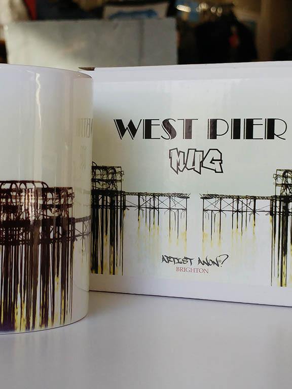 artist-anon - West Pier Mug - Mugs